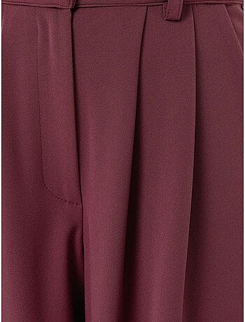 Pantalon large à double taille