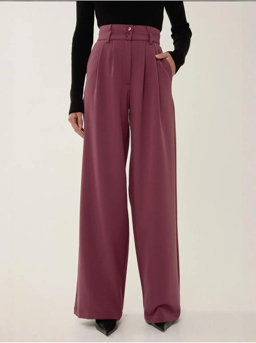Pantalon large à double taille - Kiabi Pantalon large à double taille - Kiabi
