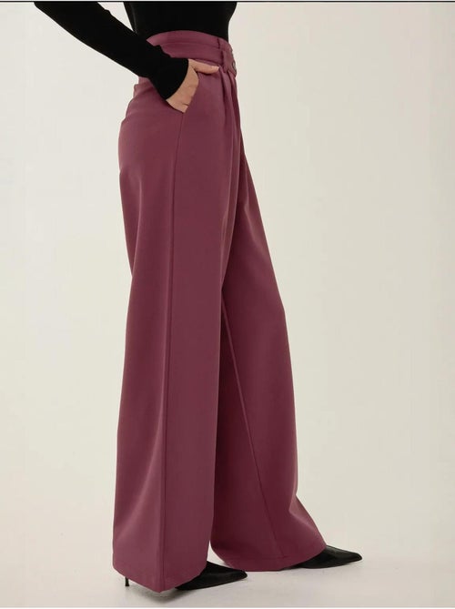 Pantalon large à double taille - Kiabi Pantalon large à double taille - Kiabi