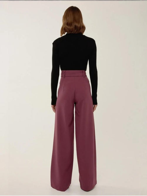 Pantalon large à double taille - Kiabi Pantalon large à double taille - Kiabi