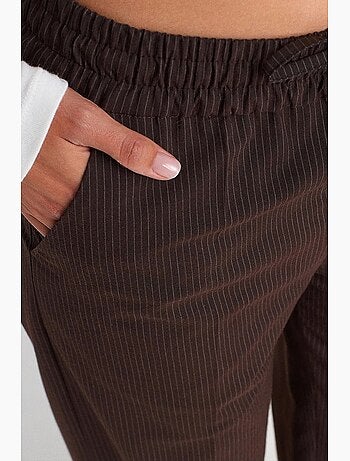 Pantalon large à enfiler dilvin