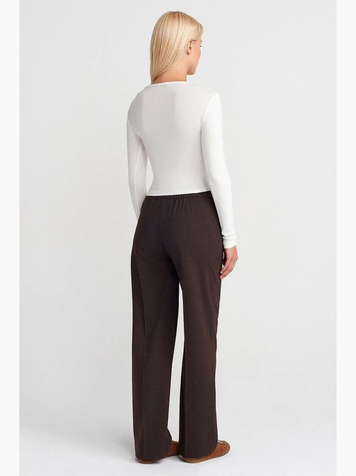 Pantalon large à enfiler dilvin - Kiabi Pantalon large à enfiler dilvin - Kiabi