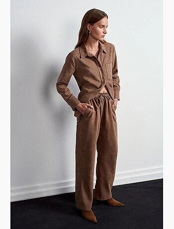 Pantalon large à enfiler dilvin