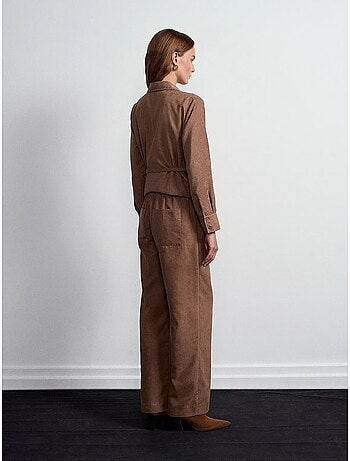 Pantalon large à enfiler dilvin