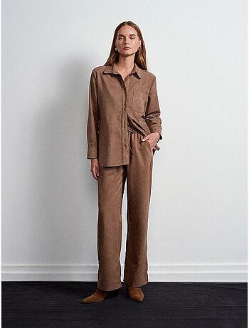 Pantalon large à enfiler dilvin