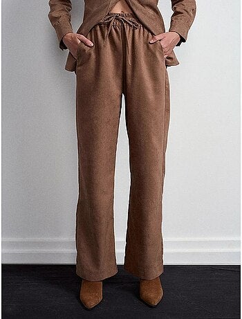 Pantalon large à enfiler dilvin