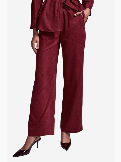 Pantalon large à enfiler dilvin - Kiabi
