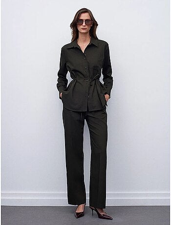 Pantalon large à enfiler dilvin