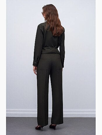 Pantalon large à enfiler dilvin