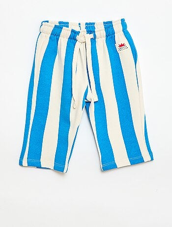 Pantalon large à motif