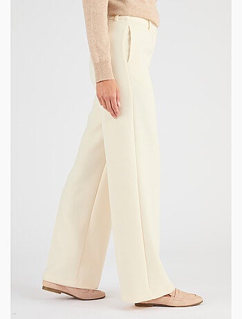 Pantalon large à pinces - Damart
