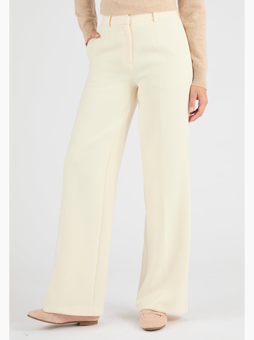 Pantalon large à pinces - Damart - Kiabi