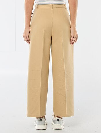 Pantalon large à pinces