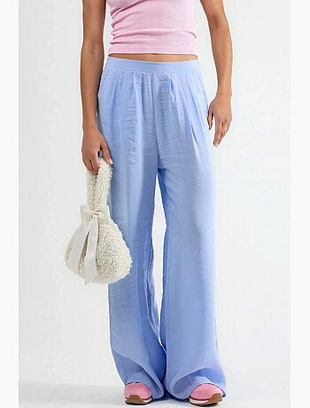 Pantalon large à pinces busem