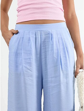 Pantalon large à pinces busem