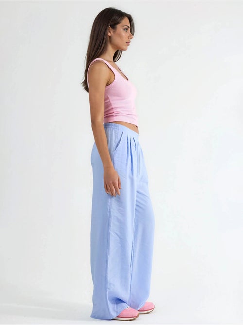 Pantalon large à pinces busem - Kiabi Pantalon large à pinces busem - Kiabi