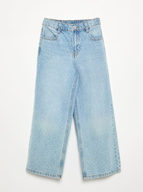 Pantalon large à strass - Kiabi Pantalon large à strass - Kiabi