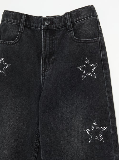 Pantalon large à strass - Kiabi Pantalon large à strass - Kiabi