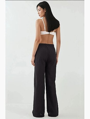 Pantalon large à taille élastique hiccup