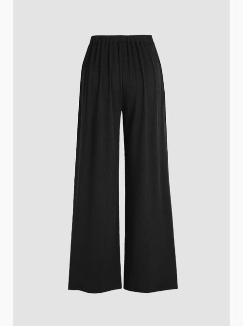 Pantalon large à taille élastique hiccup - Kiabi