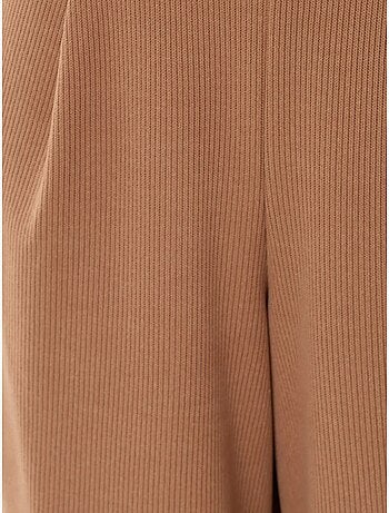 Pantalon large à taille élastique