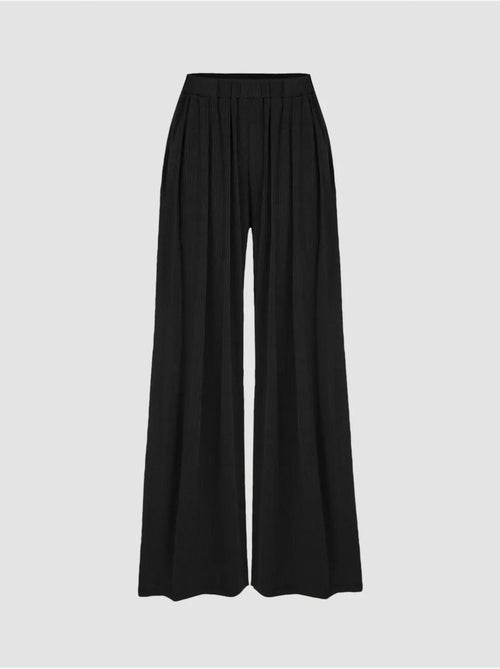 Pantalon large à taille élastique - Kiabi Pantalon large à taille élastique - Kiabi