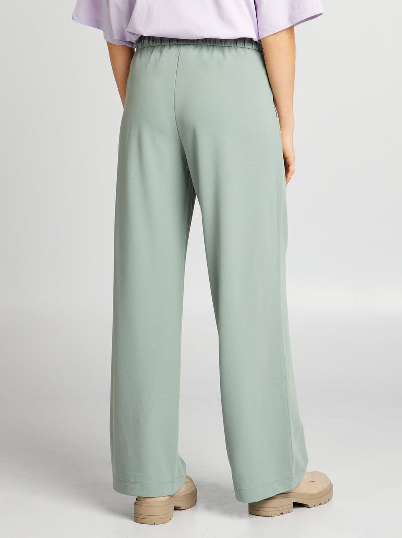 Pantalon large à taille haute 'JDY' GRIS - Kiabi