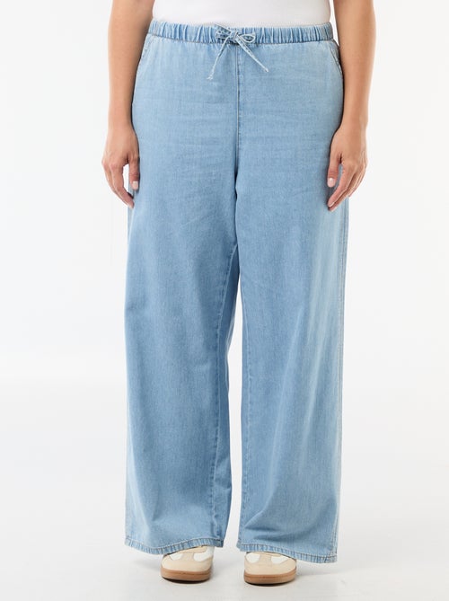 Pantalon large avec 2 poches - Kiabi