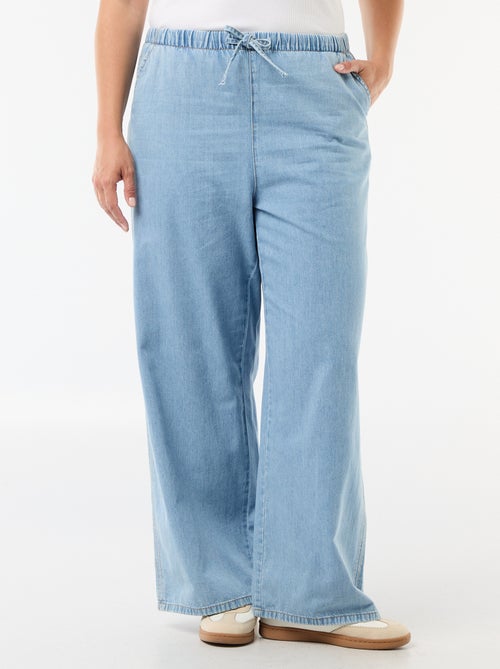 Pantalon large avec 2 poches - Kiabi