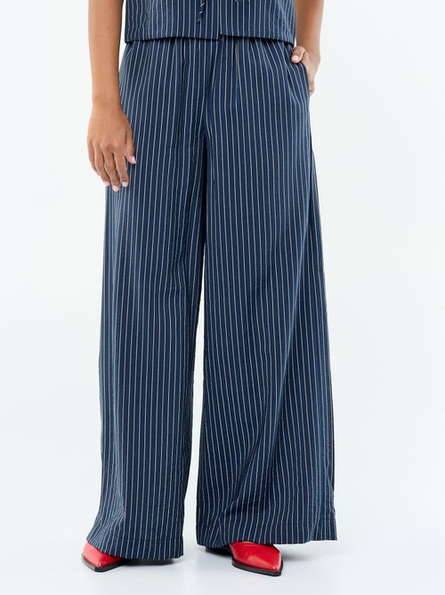Pantalon large avec 2 poches - Kiabi