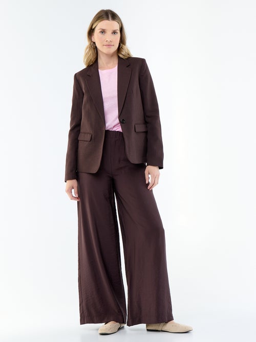 Pantalon large avec 2 poches - Kiabi