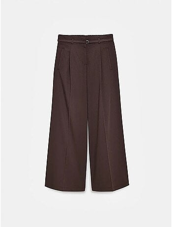 Pantalon large avec ceinture dilvin