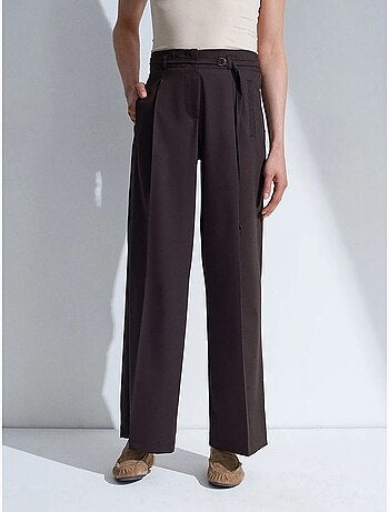 Pantalon large avec ceinture dilvin