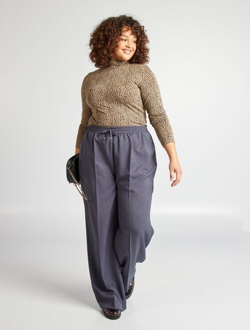 Pantalon fluide femme grande taille hotsell