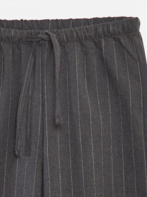 Pantalon large avec ceinture élastiquée et 2 poches - Kiabi