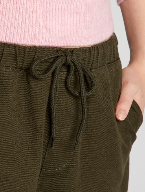 Pantalon large avec poches - Kiabi