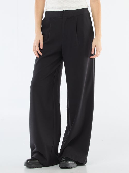 Pantalon large avec taille boxer - Kiabi Pantalon large avec taille boxer - Kiabi