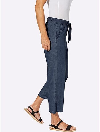 Pantalon Large Ceinture Amovible - Taille Standard - Moda Vilona
