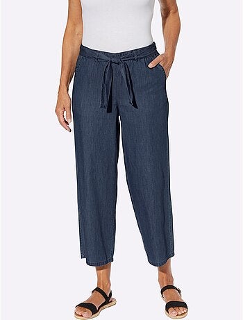 Pantalon Large Ceinture Amovible - Taille Standard - Moda Vilona