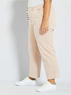 Pantalon large coloré - Kiabi