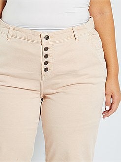 Pantalon large coloré - Kiabi