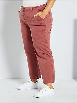 Pantalon large coloré - Kiabi