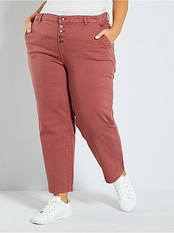 Pantalon large coloré - Kiabi