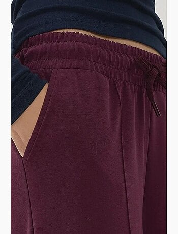 Pantalon large côtelé doux au toucher hiccup