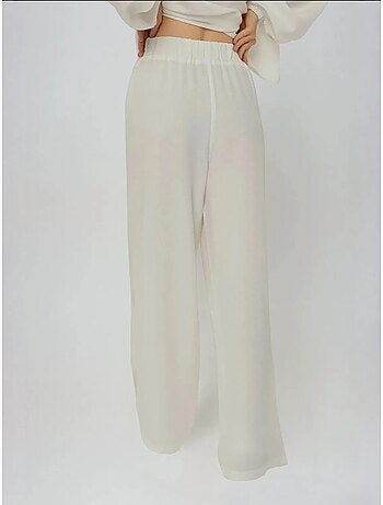 Pantalon large coupe décontractée