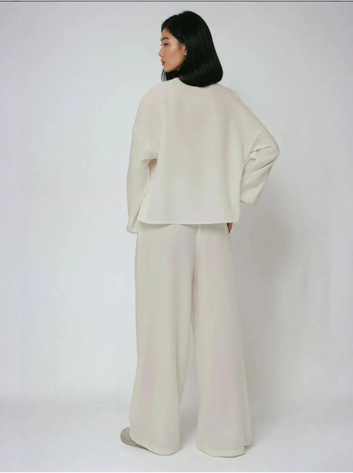 Pantalon large coupe décontractée - Kiabi