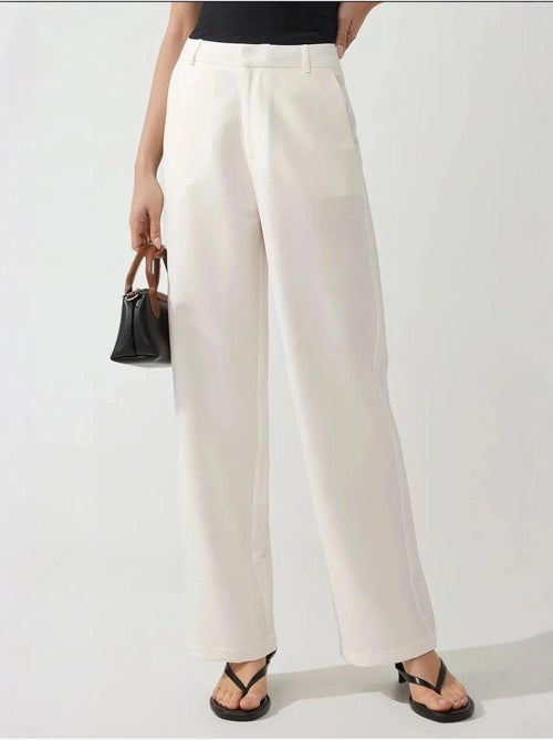 Pantalon large coupe décontractée hiccup - Kiabi Pantalon large coupe décontractée hiccup - Kiabi