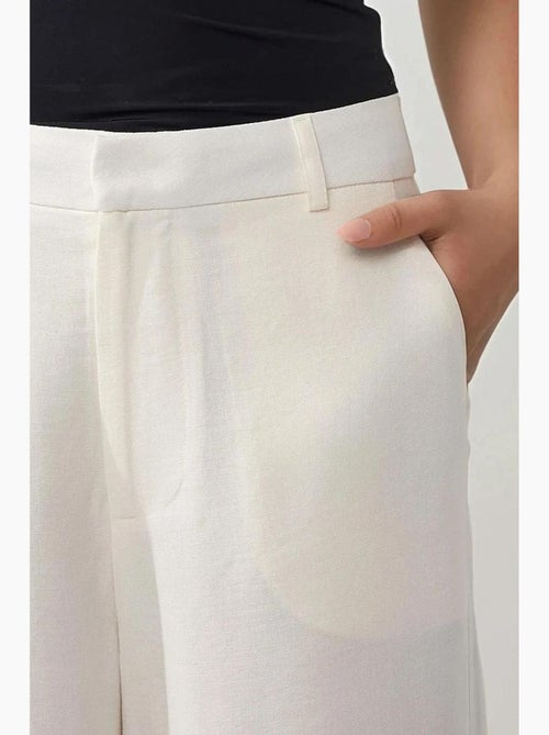 Pantalon large coupe décontractée hiccup - Kiabi Pantalon large coupe décontractée hiccup - Kiabi