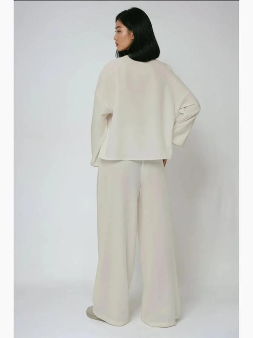 Pantalon large coupe décontractée hiccup - Kiabi Pantalon large coupe décontractée hiccup - Kiabi