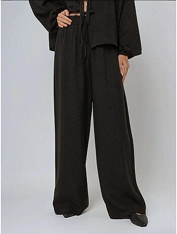 Pantalon large coupe décontractée